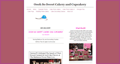 Desktop Screenshot of ooohsosweet.com
